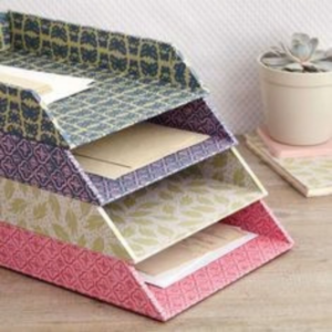 4-Layer Handmade File Organizer