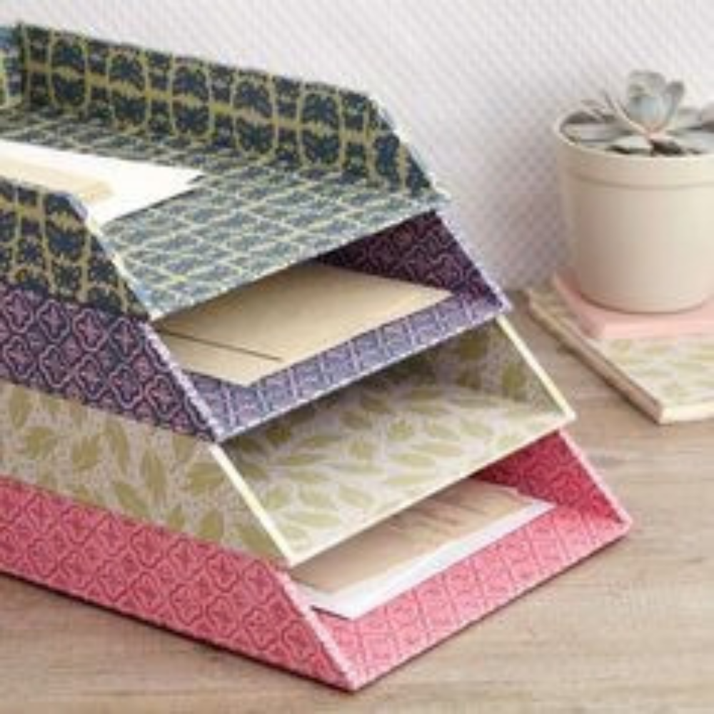 4-Layer Handmade File Organizer
