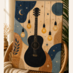 Guitar Canvas painting