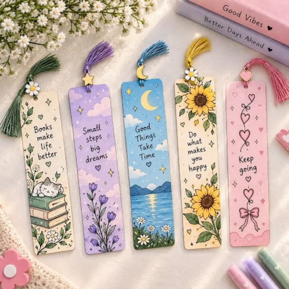 Aesthetic Handmade Pattern Bookmark