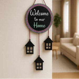 Welcome to Our Home – Handmade Hanging Wall Decor
