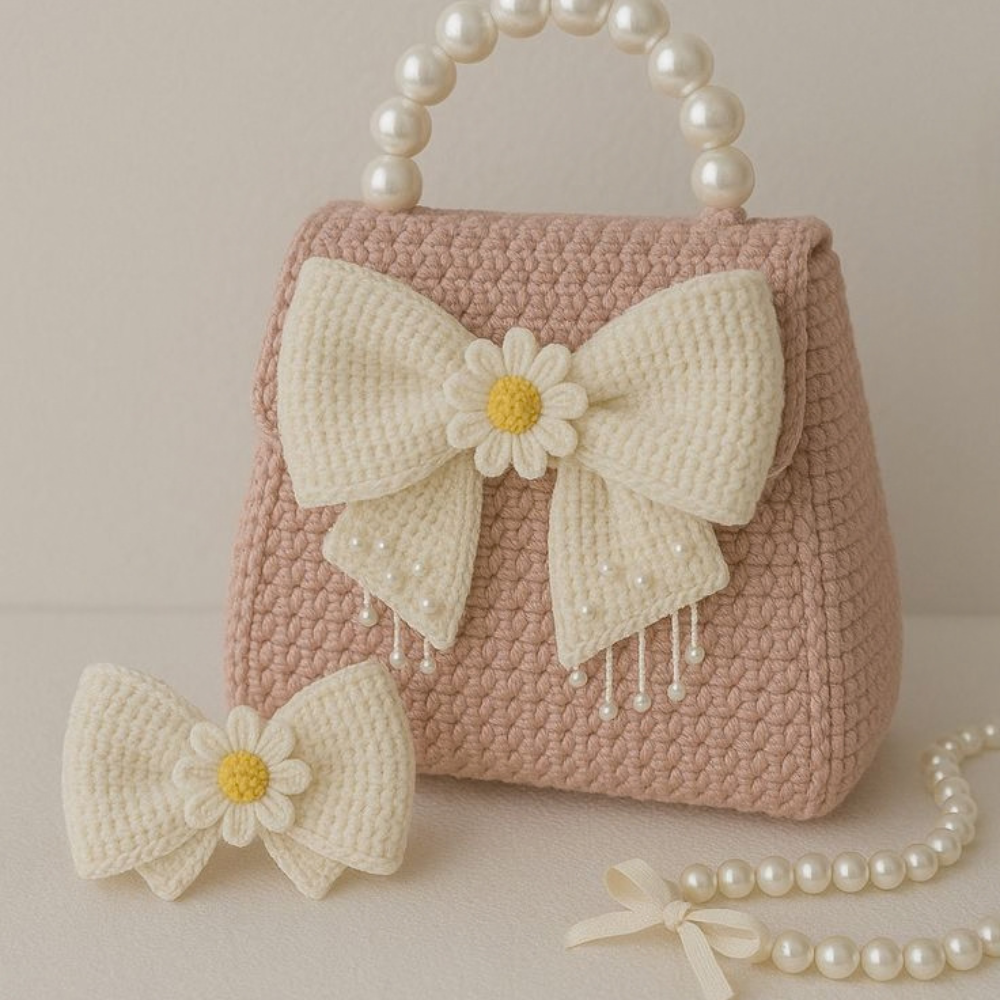 Pearl Charm Aesthetic Handbag